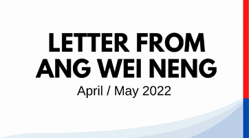 Letter from Ang Wei Neng (Apr/May 2022)