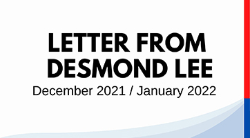 Letter from Desmond Lee (Dec 2021/Jan 2022)