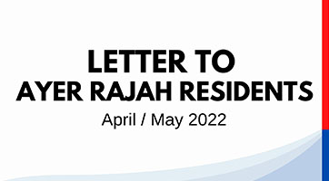 Letter to Ayer Rajah Residents (Apr-May 2022)