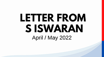 Letter from S Iswaran (Apr/May 2022)