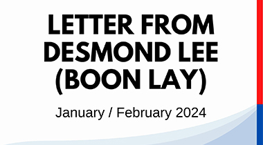 Letter from Desmond Lee (Jan/Feb 2024)