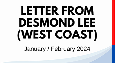 Letter to West Coast Residents (Jan/Feb 2024)