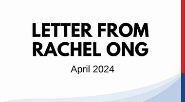 Letter from Rachel Ong (Apr 2024)